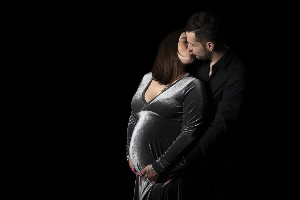 servizio fotografico maternità coppia